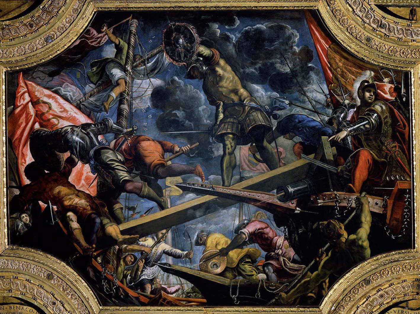 Galeas For Montes - Tintoretto