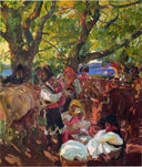 Galicia, the Pilgrimage by Joaquín Sorolla — hand-painted portrait oil painting reproduction on canvas