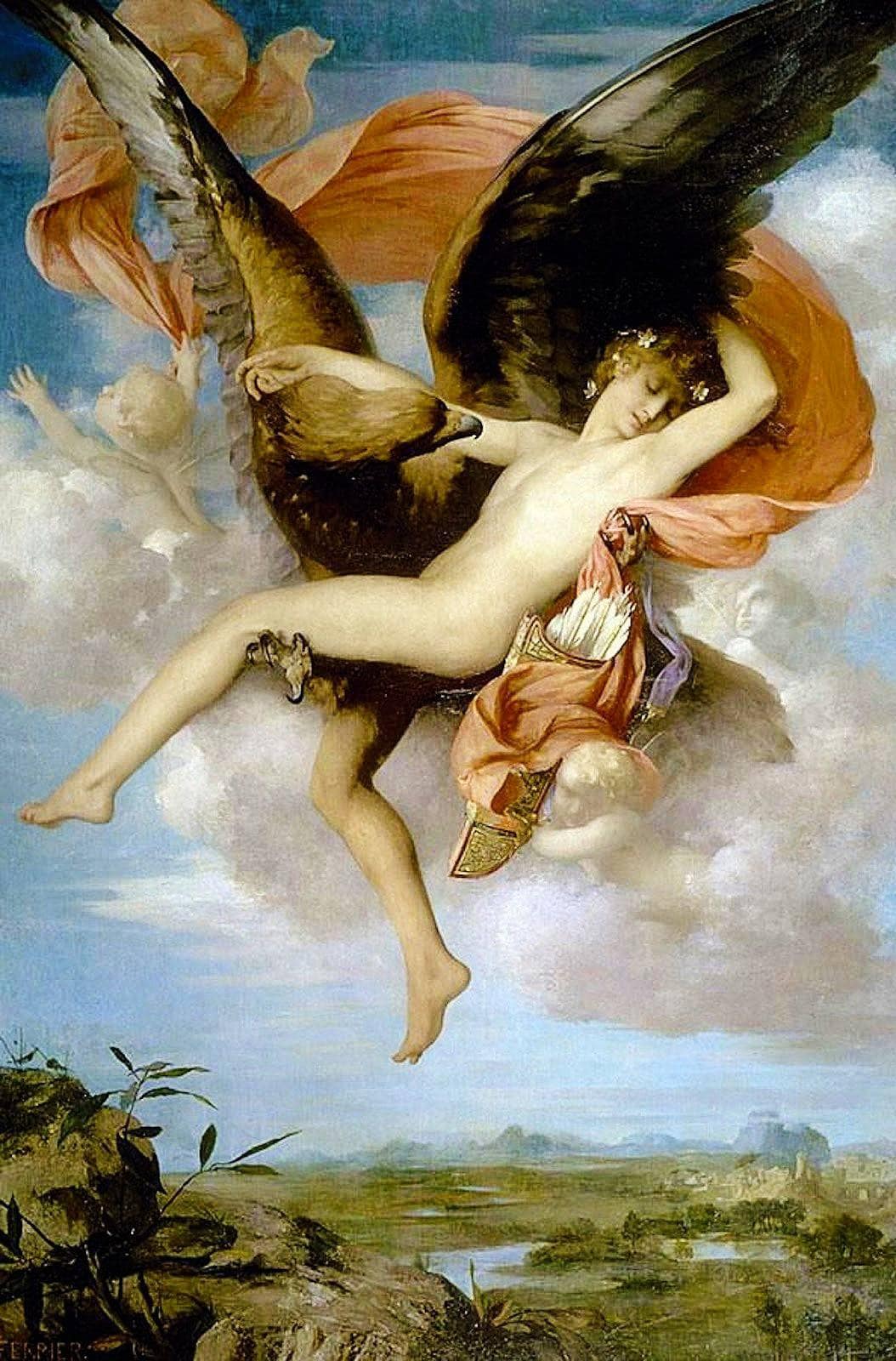 Ganymede by Gabriel Ferrier — hand-painted cultural oil painting reproduction on canvas