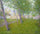 Garden by the House in apartment