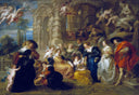 Garden of Love by Peter Paul Rubens — hand-painted cultural oil painting reproduction on canvas