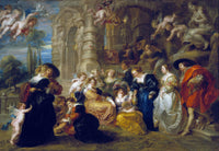 Garden of Love by Peter Paul Rubens — hand-painted cultural oil painting reproduction on canvas