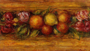 Garland of Fruit and Flowers - Pierre-Auguste Renoir