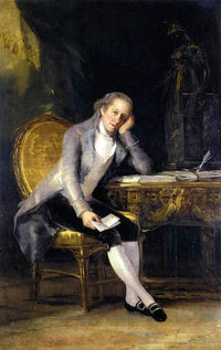 Gaspar Melchor de Jovellanos by Francisco Goya — hand-painted portrait oil painting reproduction on canvas