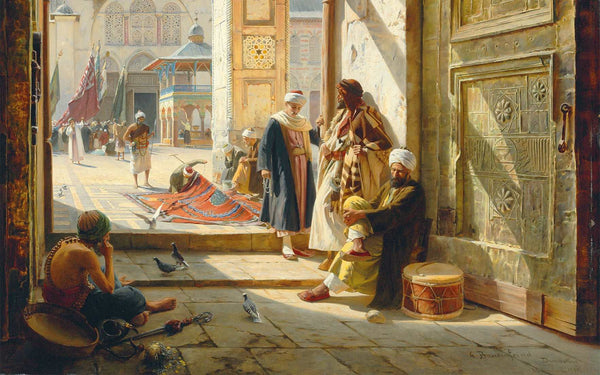A Portrait of the Gate of the Great Umayyad Mosque, Damascus