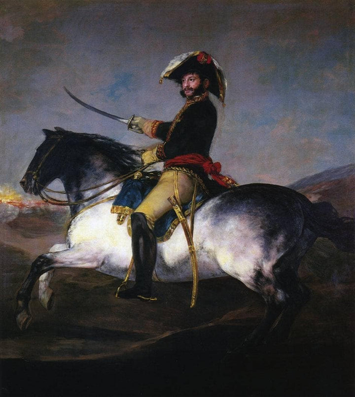 General Jose de Palafox by Francisco Goya — hand-painted animal oil painting reproduction on canvas