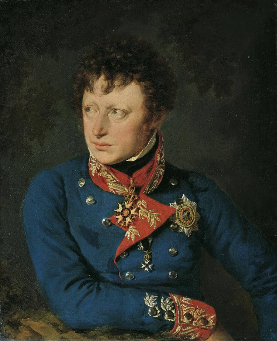 Generalleutnant Clemens Freiherr Von Raglovich by Barbara Krafft — hand-painted portrait oil painting reproduction on canvas