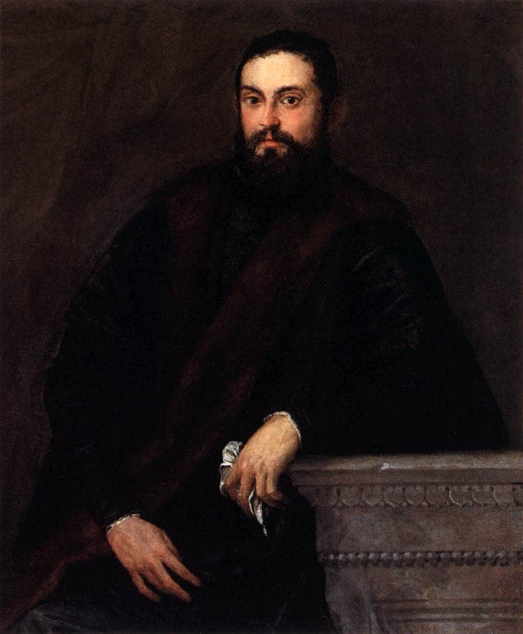 Gentleman in Black - Paolo Veronese