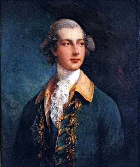 George IV as Prince of Wales - Thomas Gainsborough