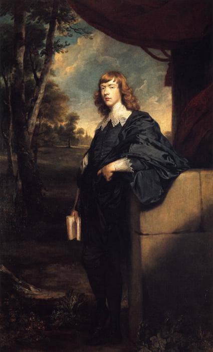 George John Spencer, 2nd Earl Spencer by Joshua Reynolds — hand-painted portrait oil painting reproduction on canvas