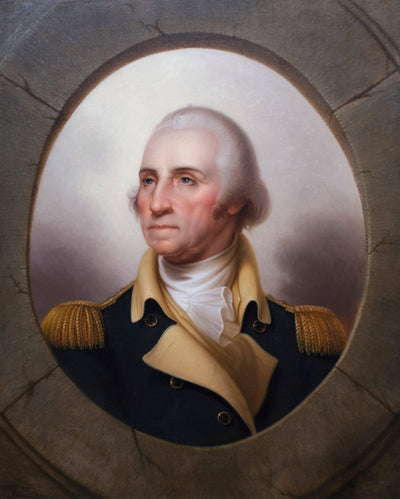 George Washington ("The Porthole Portrait") in master bedroom