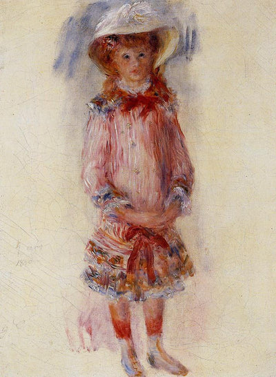 Georgette Charpentier Standing in bedroom