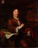 Gerard Pietersz. Hulft by Michiel van Musscher — male oil painting wall art, Baroque