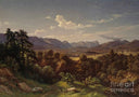 German landscape by Knud Baade — hand-painted landscape oil painting reproduction on canvas