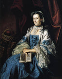 Gertrude, Duchess of Bedford by Joshua Reynolds — male oil painting wall art, Rococo