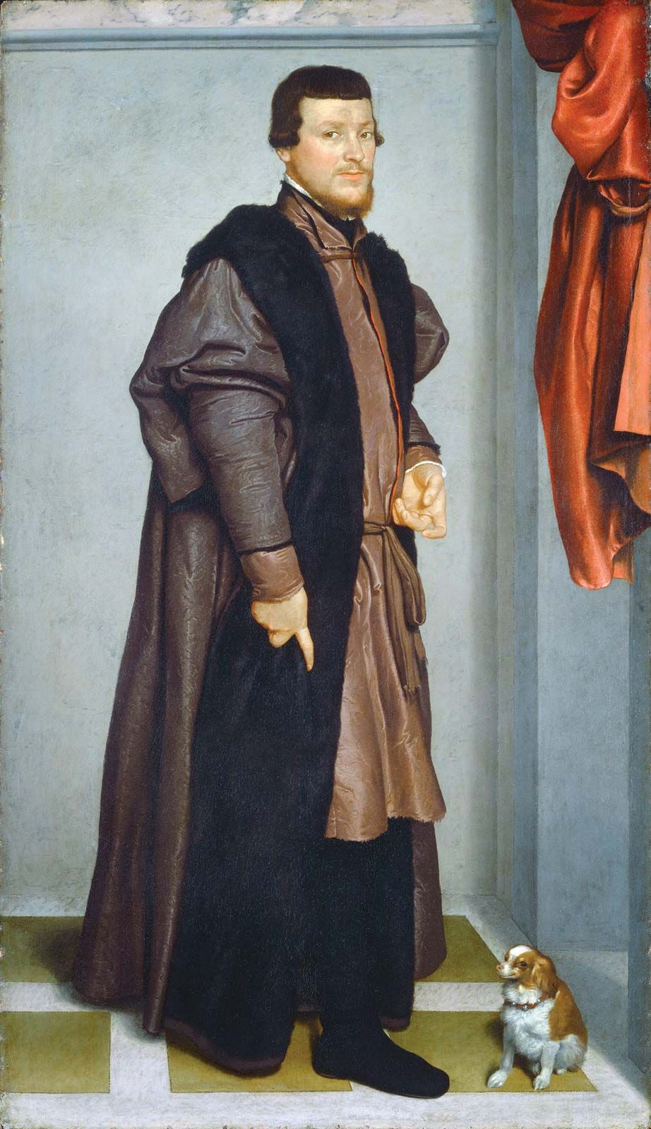 Gian Federico Madruzzo Oil Canvas Giovanni Battista[1] - Giovanni Battista Moroni