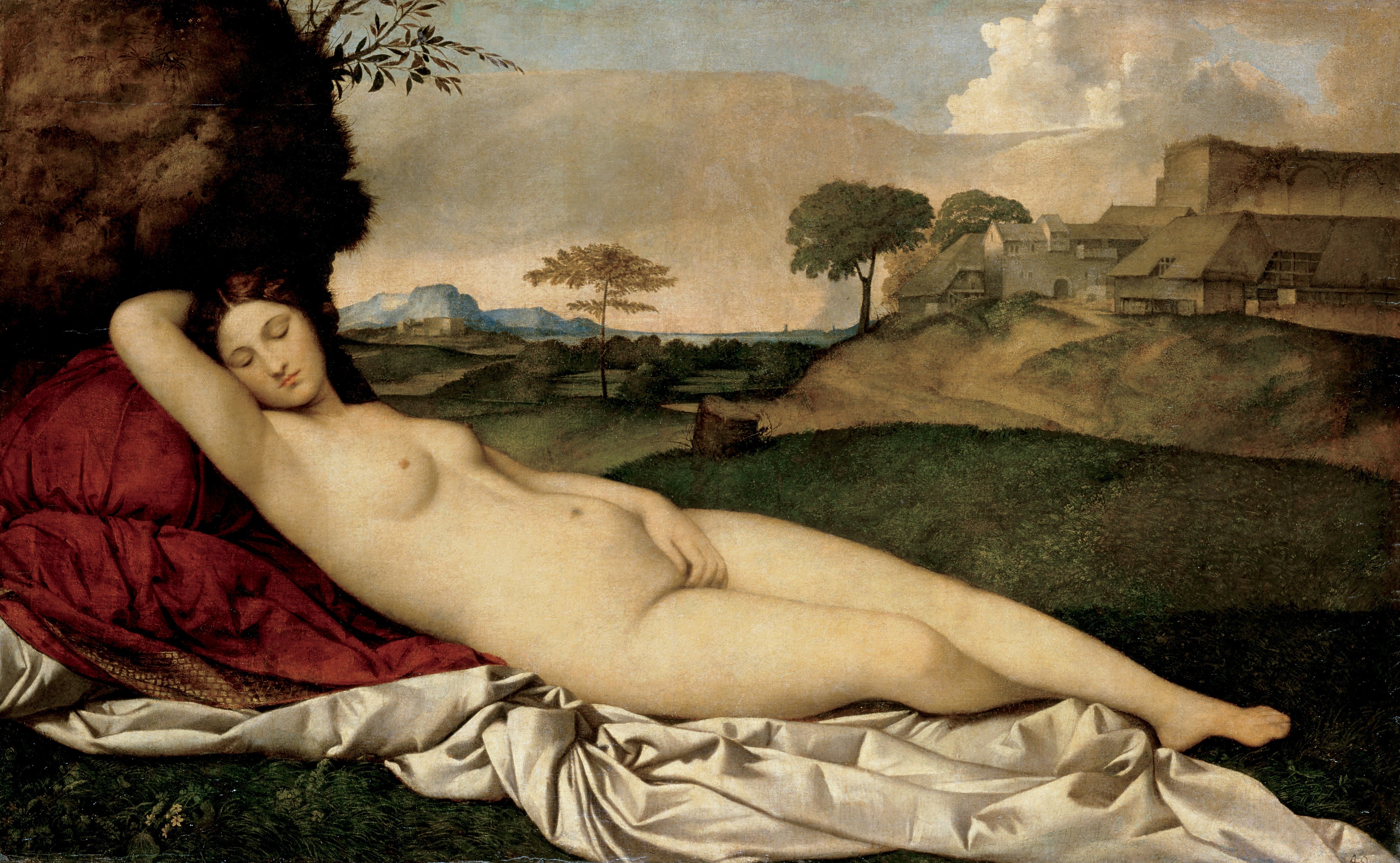 The Sleeping Venus - Giorgione