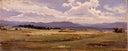 Threshing in the Roman Campagna by Giovanni (Nino) Costa, rural oil painting wall art, Naturalism