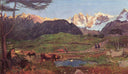 Life by Giovanni Segantini — hand-painted eco oil painting reproduction on canvas