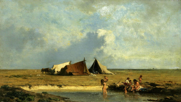 Gipsy Camp in Puszta