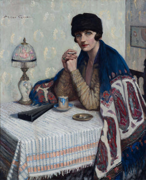 Girl with Cigarette - Agnes Goodsir