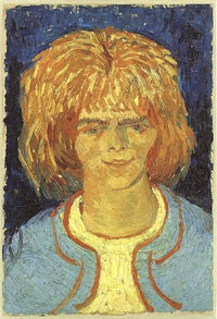 Girl with Ruffled Hair (The Mudlark) by Vincent van Gogh — hand-painted portrait oil painting reproduction on canvas