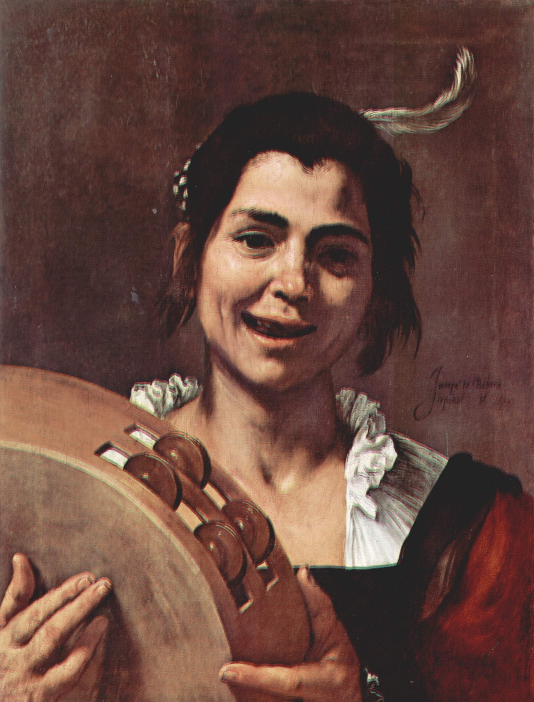 Girl with Tambourine - Jusepe de Ribera