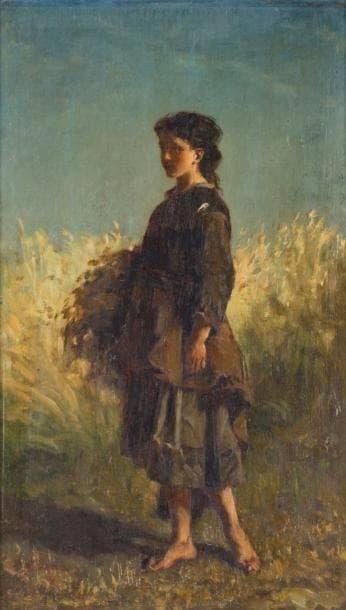 Gleaner in hallway