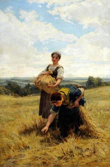 Gleaners - Frederick Morgan