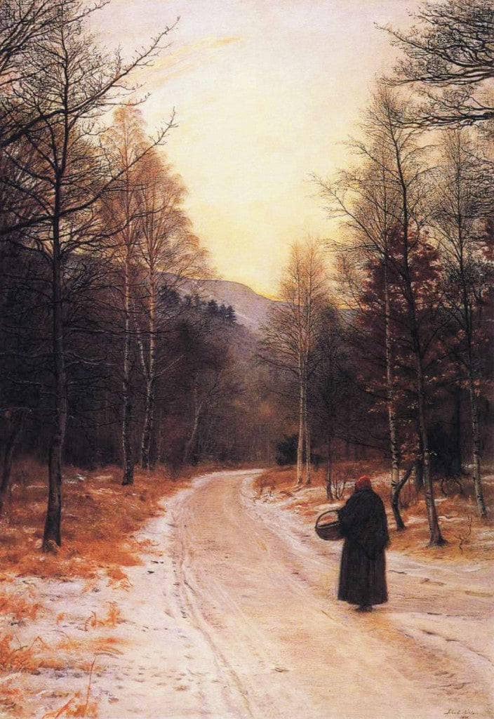 Glen Birnam by John Everett Millais — hand-painted botanical oil painting reproduction on canvas