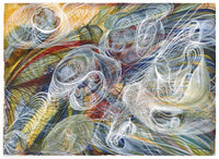 Glory Be to God by Georgiana Houghton — hand-painted abstract oil painting reproduction on canvas