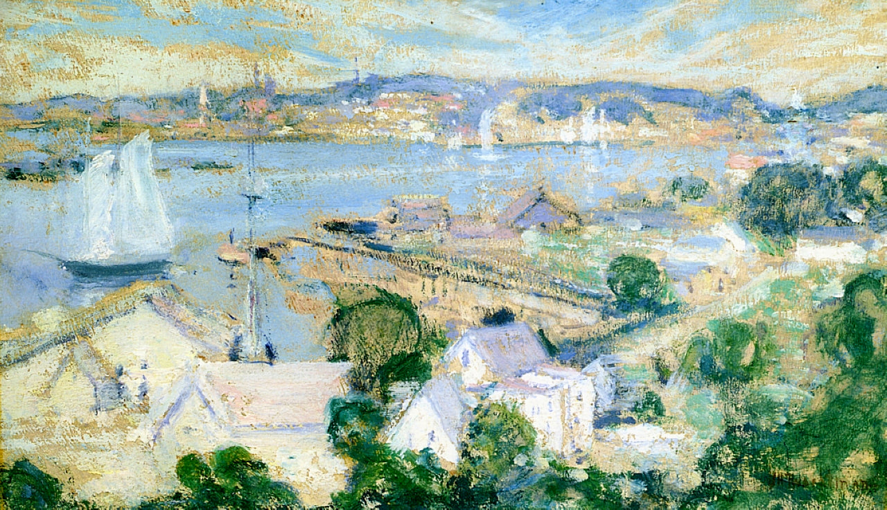 Gloucester Harbor - John Henry Twachtman