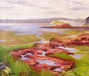 Gloucester Inlet by John French Sloan — ships oil painting wall art, Realism