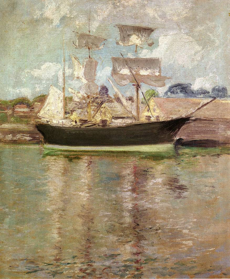 Gloucester Schooner - John Henry Twachtman