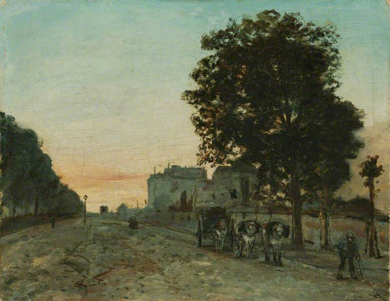 Le Boulevard Jourdan, Paris - Johan Jongkind