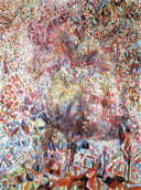 Goat by Pavel Filonov — hand-painted abstract oil painting reproduction on canvas