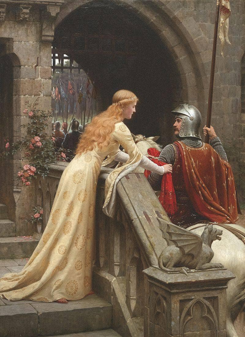 God Speed! by Edmund Blair Leighton — hand-painted cultural oil painting reproduction on canvas