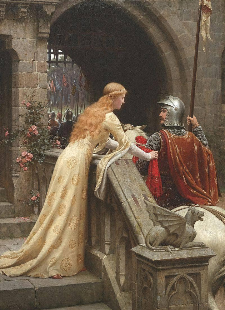 God Speed! by Edmund Blair Leighton — hand-painted cultural oil painting reproduction on canvas