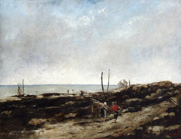 Going Fishing - Gustave Courbet