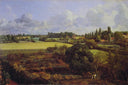 Golding Constable's Kitchen Garden by John Constable — rural oil painting wall art, Romanticism