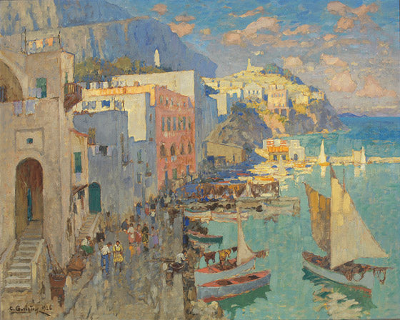 Le Port De Capri - Konstantin Gorbatov