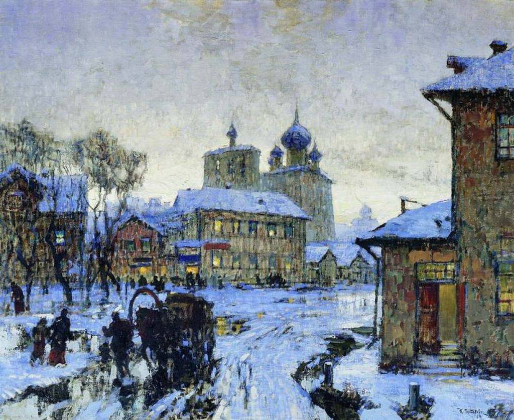 Winter Evening - Konstantin Gorbatov