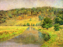 Gordon Hill by T. C. Steele — hand-painted botanical oil painting reproduction on canvas