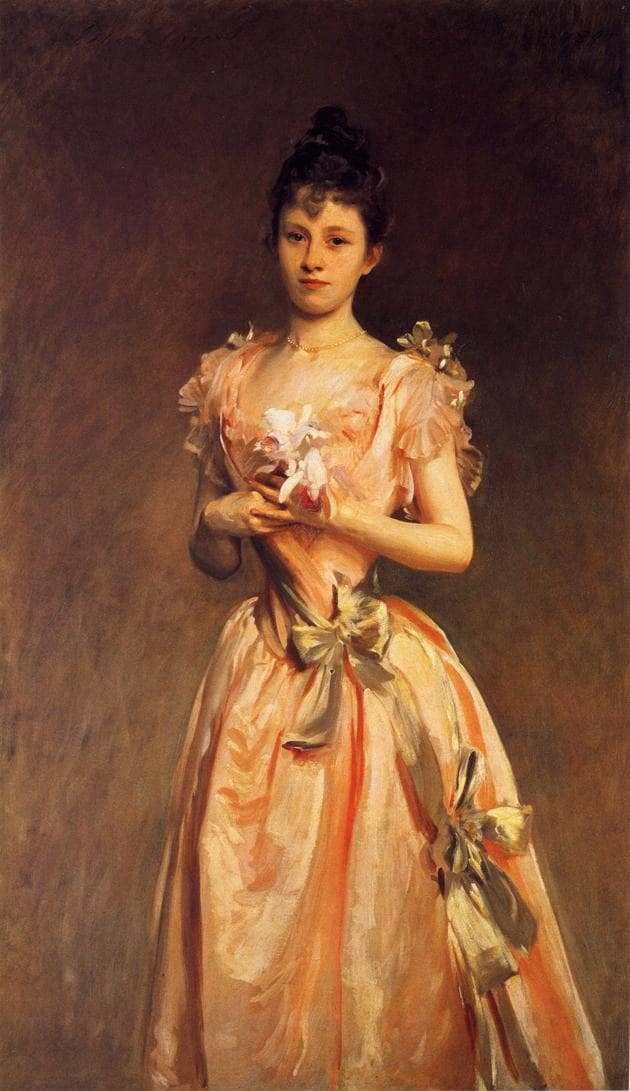 Grace Woodhouse by John Singer Sargent — hand-painted portrait oil painting reproduction on canvas