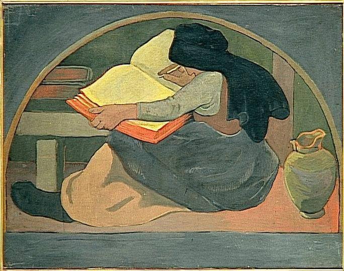 Grammar by Paul Serusier — hand-painted abstract oil painting reproduction on canvas