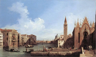 Grand Canal From Santa Maria Della Carita To The Bacino Di San Marco in kitchen