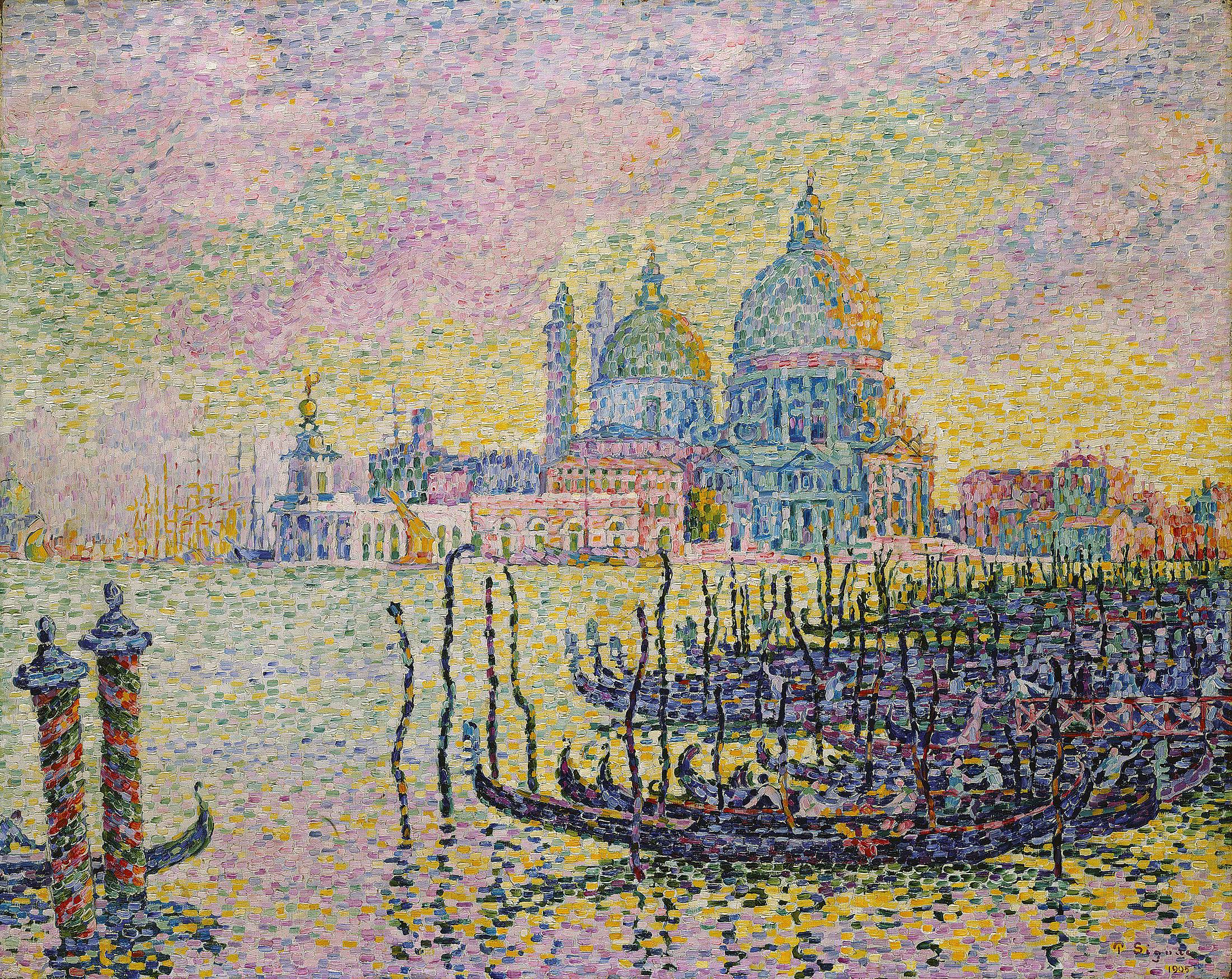 Grand Canal (Venise) - Paul Signac