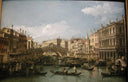 Grand canal, view from north by Bernardo Bellotto — hand-painted landscape oil painting reproduction on canvas