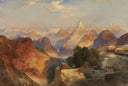 Grand Canyon by Thomas Moran — hand-painted landscape oil painting reproduction on canvas