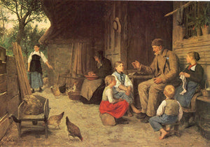 Grandfather Telling a Story - Albrecht Anker